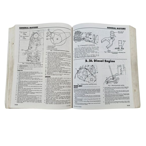 Motor Timing Belt Replacement Guide 1970-99 Domestic Imported Cars Light Trucks - Picture 10 of 14